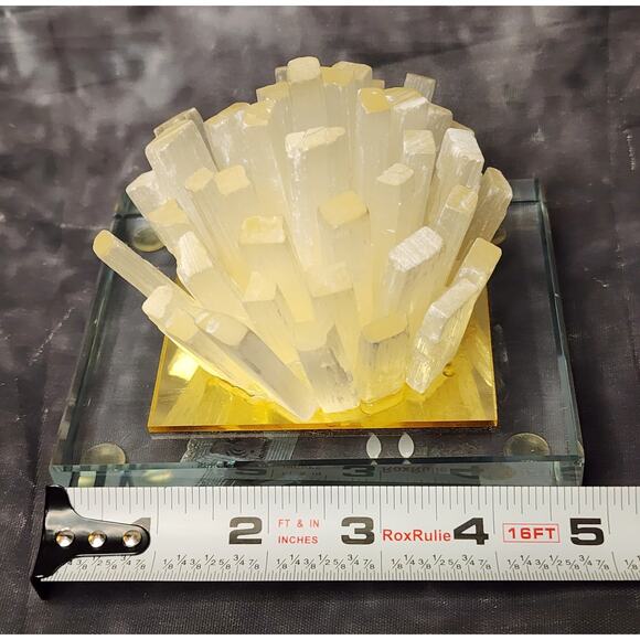 Beautiful Selenite Sticks Cleansing Natural Crystal Cluster Flower Healing Shelf - Picture 7 of 9